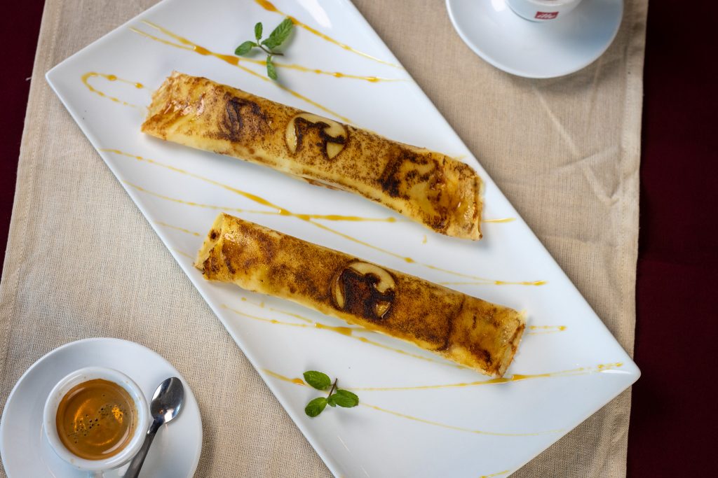 Panqueques de dulce de leche